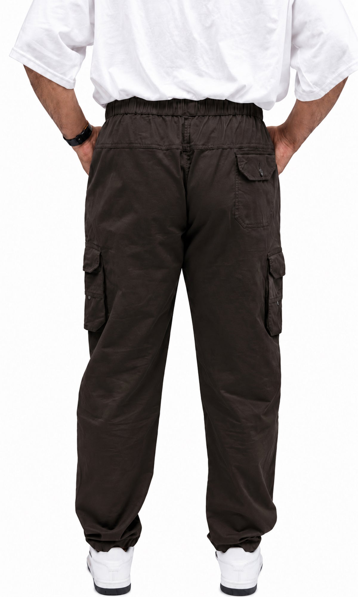 Men's Cargo Pant – Pure Cotton Fabric | Relaxed Cargo Fit Pant (Classic Black)