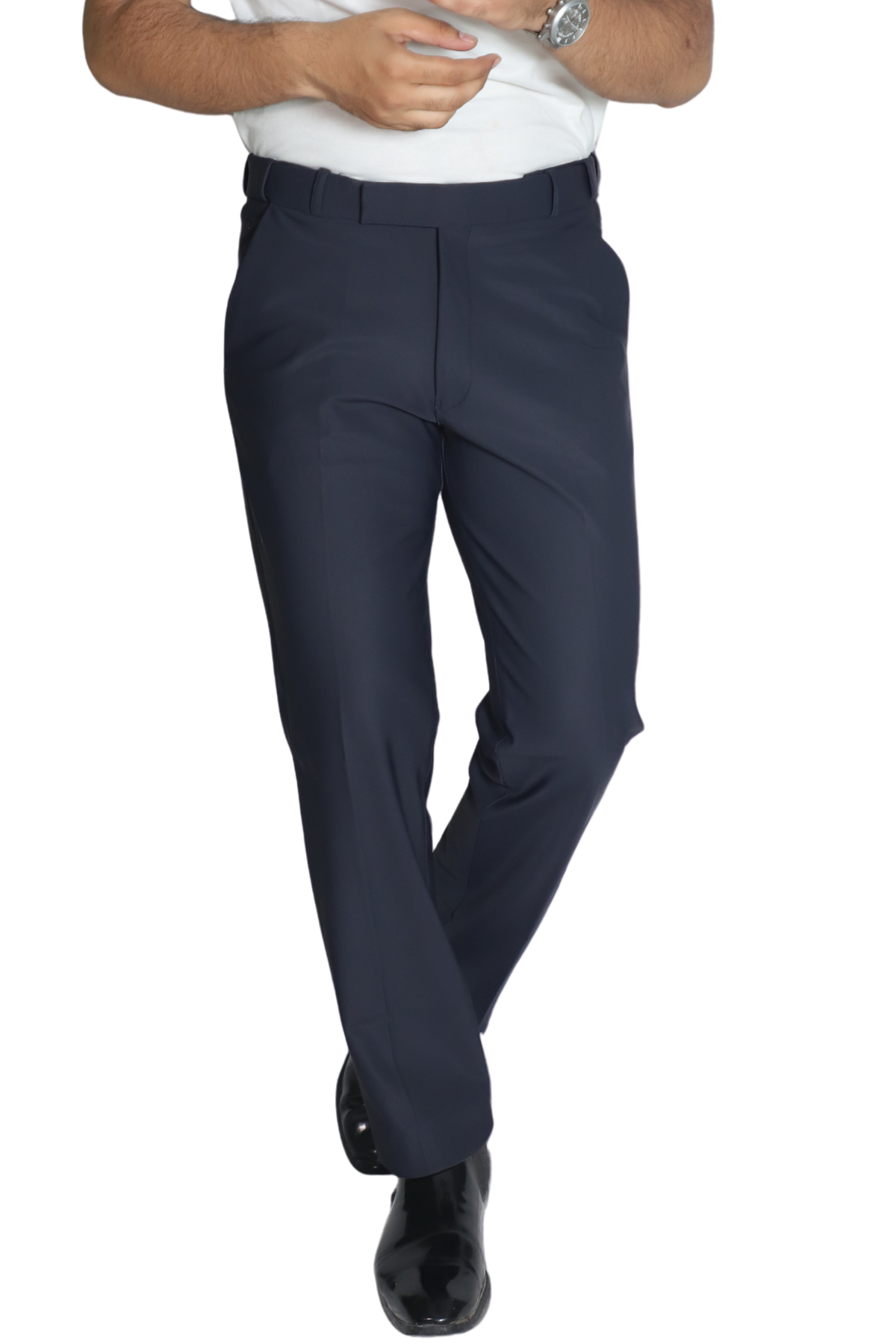 FORMAL TROUSER- SLATE BLUE