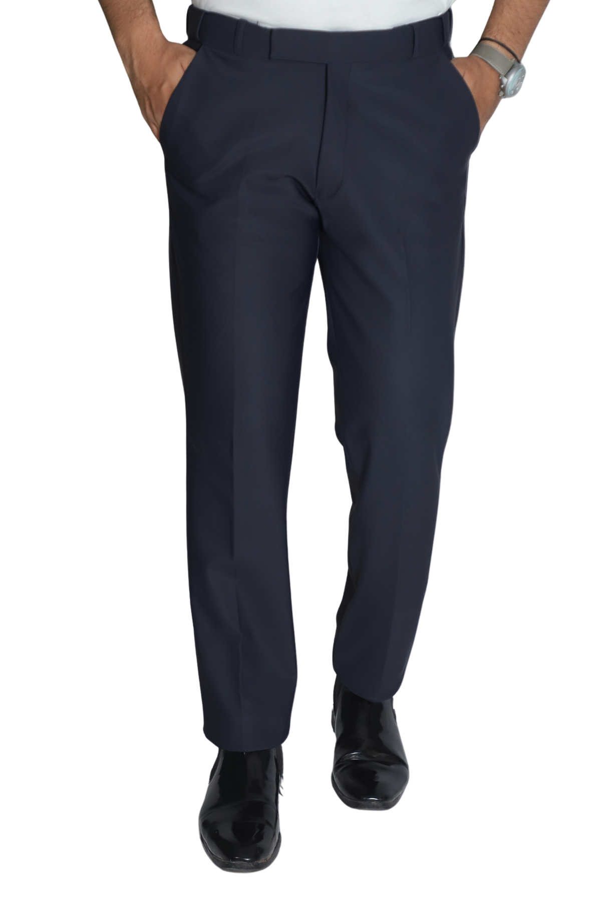 FORMAL TROUSER- SLATE BLUE