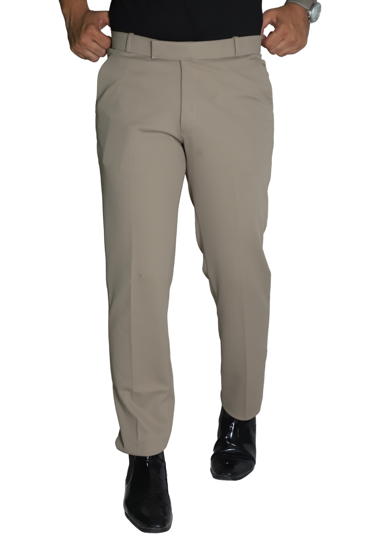 ZLATAN FLEXDRAPE PANTS – Beige