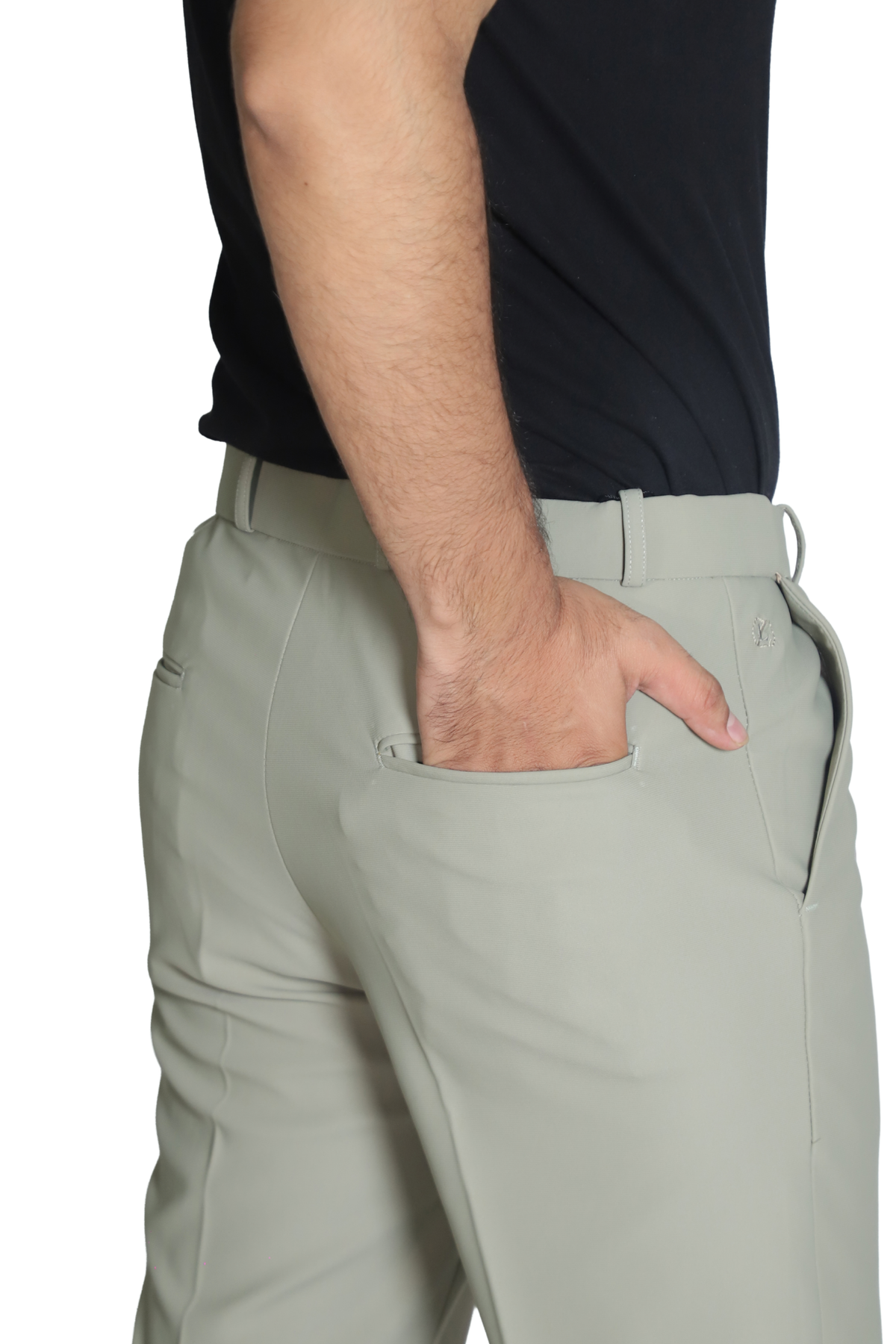 FORMAL TROUSER-DARK OLIVE GREEN
