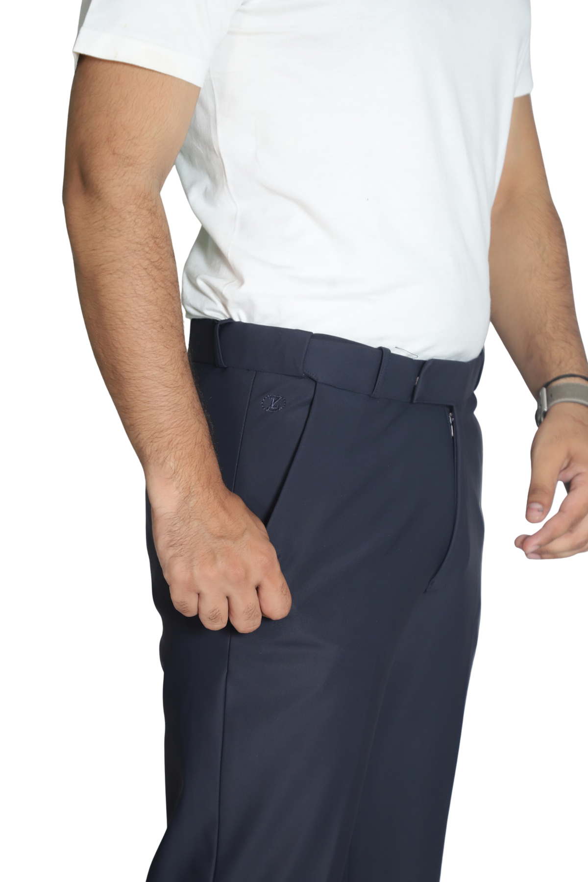 FORMAL TROUSER- SLATE BLUE