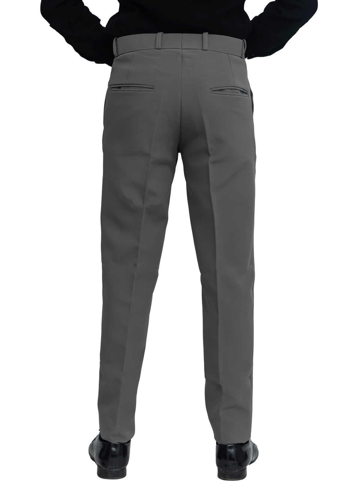 Men's Formal Trouser – Polyester Spandex/Lycra Fabric | Classic Formal Fit Pant (Charcoal Grey)