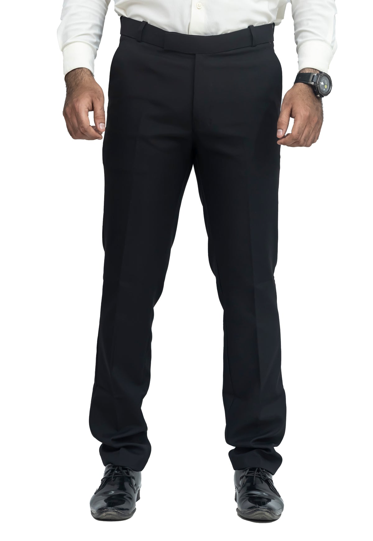 Men's Formal Trouser – Pure Cotton Fabric | Classic Formal Fit Pant (Midnight Blue)