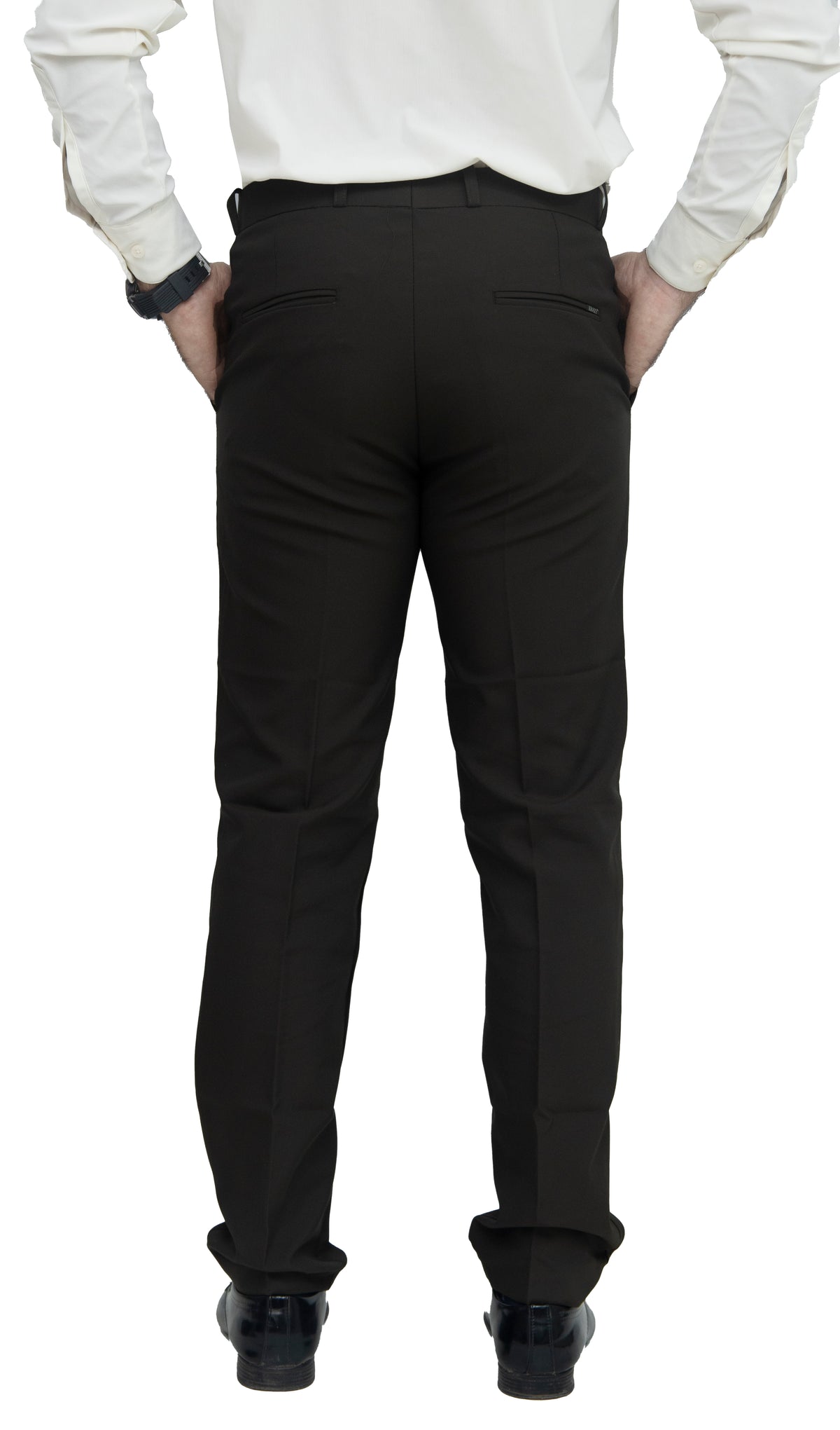 Men's Formal Trouser – Pure Cotton Fabric | Classic Formal Fit Pant (Black)