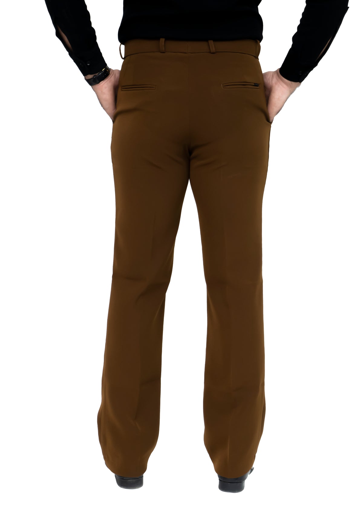 Men's Bootcut Formal Trouser – Imported Taiwan Fabric | 4 Pocket Premium Pant (Coffee Brown)