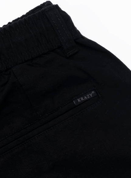 Men's Linen Blend Baggy Fit Trouser – Navy Blue
