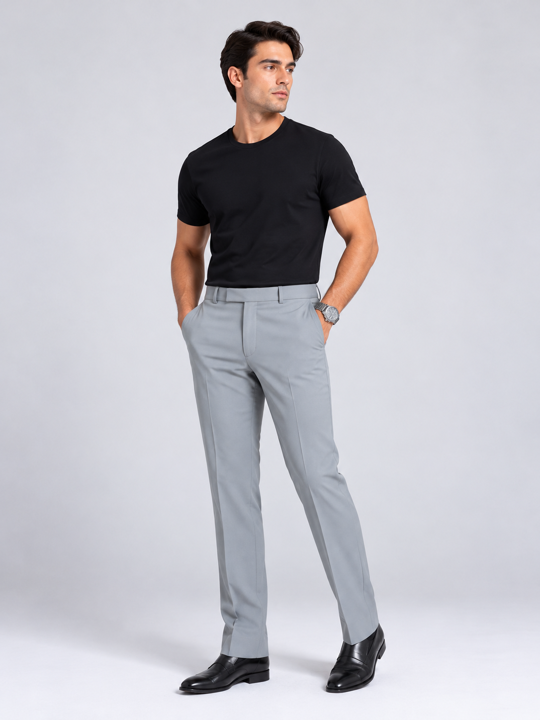 FORMAL TROUSER- Light Grey